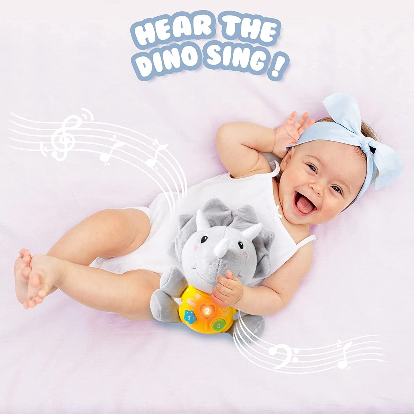 Dino毛绒音乐玩具| Cozybomb™
