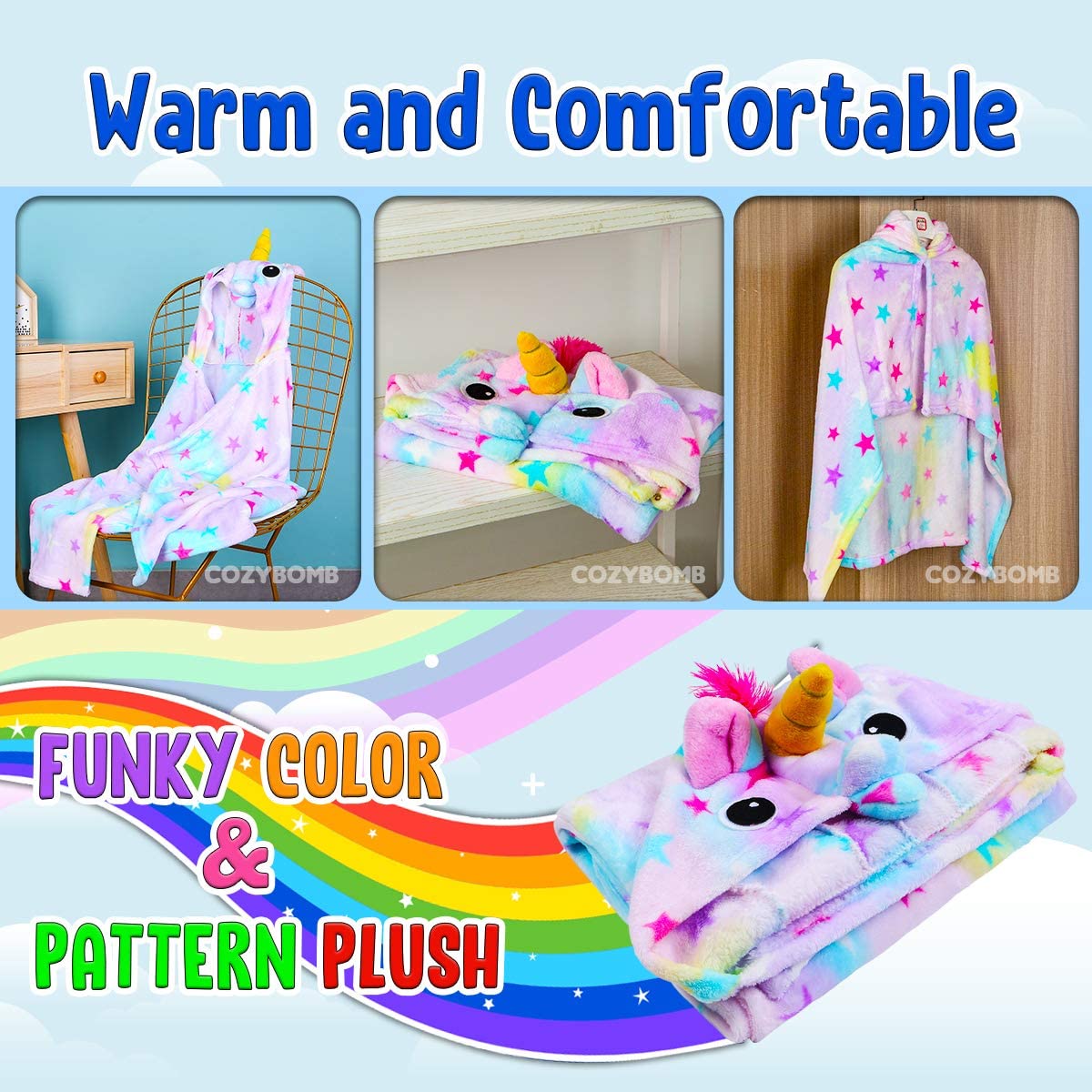 独角兽软毯| Cozybomb™